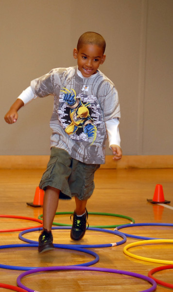 Ben Asen Editorial Photo: American Heart Association, New York City School Student taking an physical endurance test