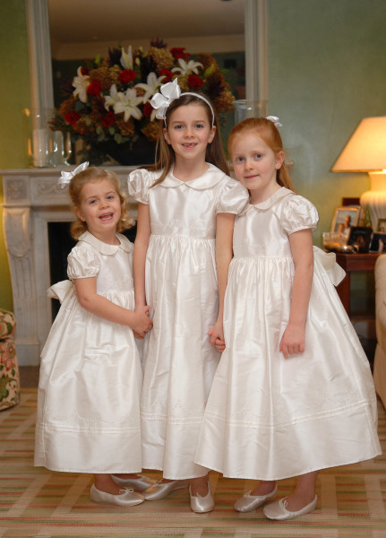 Ben Asen Celebration Photo: 3 flower girls at a wedding
