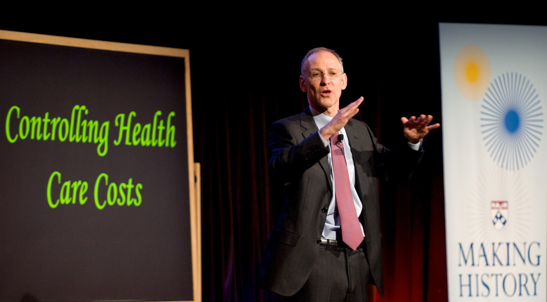 Ben Asen Event Photo: Dr. Zeke Emanuel, University of Pennsylvania Vice Provost for Global Initiatives Speaking at the Engaging Minds Event