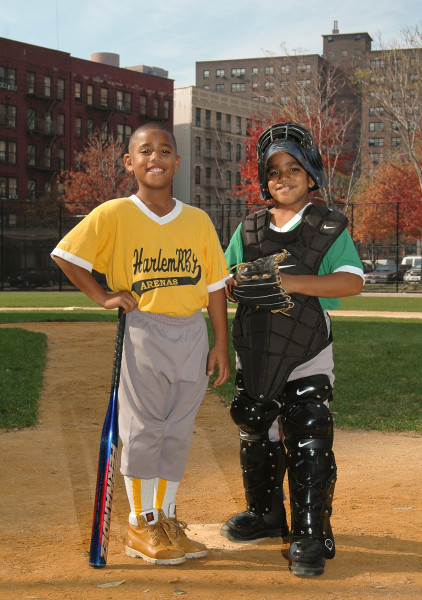 Ben Asen Editorial Photo: Harlem RBI which is a mentoring and tutoring program for New York City school students and where they have organized baseball as an activity.