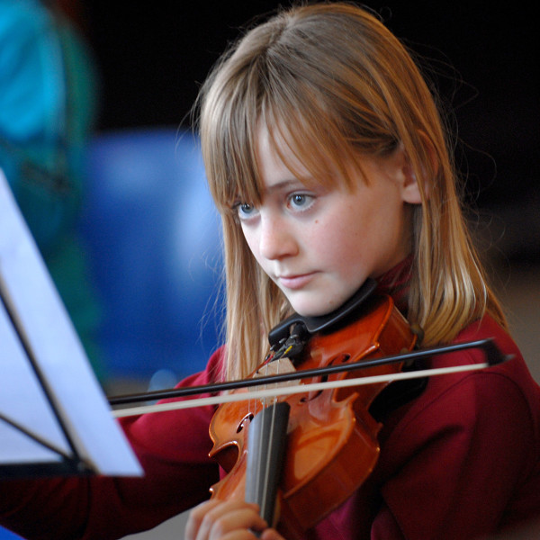 Ben Asen Editorial Photo: Norwalk Youth Symphony, Young Girl Playing Violin in Norwalk Connecticut