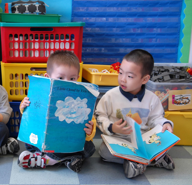 Ben Asen Editorial Photo: United Way of NYC 2 Nursery School Students in New York City Chinatown Nursery School.