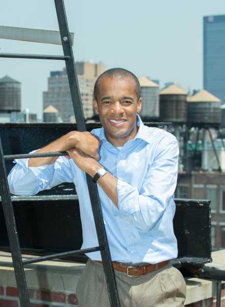 Ben Asen Portrait Photo: Victory Partners Rooftop Portrait.